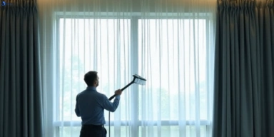Commercial curtain stain removal service westleigh-nsw hotels offices restaurants